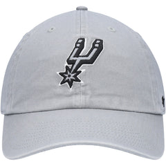 San Antonio Spurs '47 Core Logo Clean Up Adjustable Hat Gray