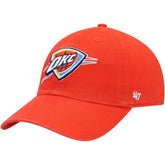 Oklahoma City Thunder '47 Core Logo Clean Up Adjustable Hat Orange