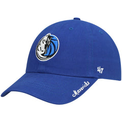 Dallas Mavericks '47 Women's Miata Clean Up Logo Adjustable Hat Blue