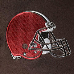 Cleveland Browns Starter Playoffs Color Block Full-Zip Hoodie Brown/Orange