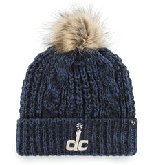 Washington Wizards '47 Women's Meeko Cuffed Knit Hat with Pom Navy