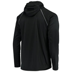 Las Vegas Raiders Starter Throwback Raglan Hoodie Long Sleeve T-Shirt Black