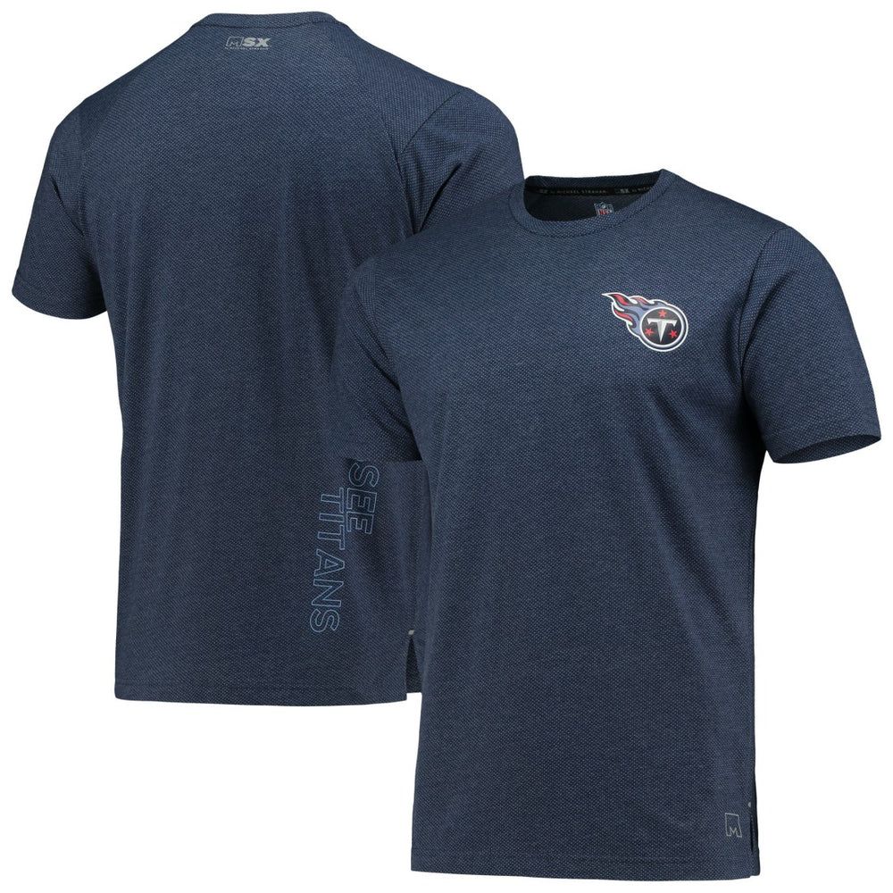 Tennessee Titans MSX by Michael Strahan Motivation Performance T-Shirt Navy