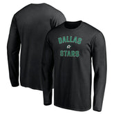 NHL Dallas Stars Victory Arch Long Sleeve T-Shirt - Black
