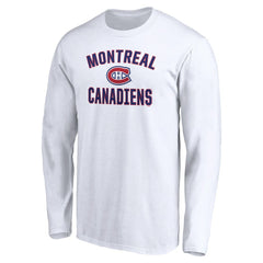 NHL Montreal Canadiens Victory Arch Long Sleeve T-Shirt - White