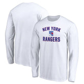NHL New York Rangers Victory Arch Long Sleeve T-Shirt - White