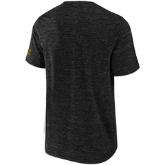 Pittsburgh Steelers NFL x Darius Rucker Collection Slub Henley T-Shirt Black
