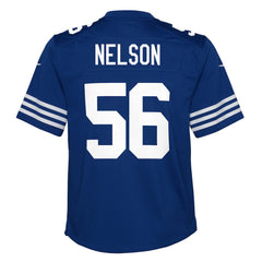 NFL Quenton Nelson Indianapolis Colts Youth Game Jersey - Royal
