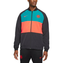 Chelsea I96 Woven Anthem Raglan Full-Zip Jacket Blue