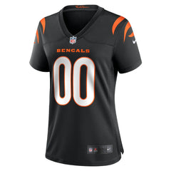 NFL Cincinnati Bengals Women's Game Custom Jersey - Black