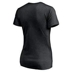 NHL Ottawa Senators Women's Battle of the North V-Neck T-Shirt - Black