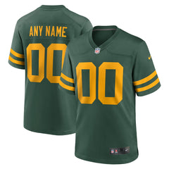 NFL Green Bay Packers Alternate Custom Jersey - Green