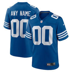 NFL Indianapolis Colts Alternate Custom Jersey - Royal