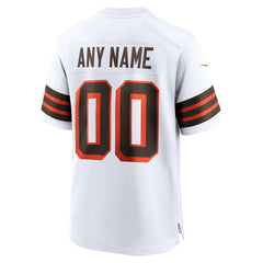 NFL Cleveland Browns 1946 Collection Alternate Custom Jersey - White
