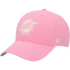 Miami Dolphins '47 Girls Youth Rose MVP Adjustable Hat Pink