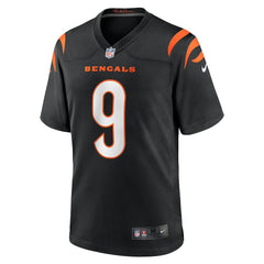 Joe Burrow Cincinnati Bengals Player Game Jersey Black