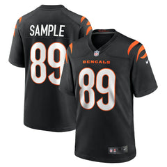 NFL Drew Sample Cincinnati Bengals Game Jersey - Black