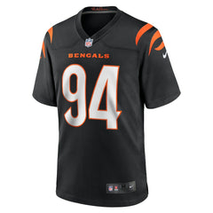 NFL Sam Hubbard Cincinnati Bengals Player Game Jersey - Black