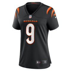 Joe Burrow Cincinnati Bengals Women's Player Game Jersey Black