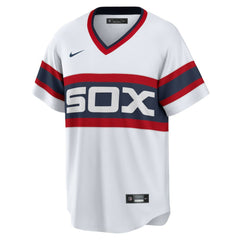 MLB Carlton Fisk Chicago White Sox Nike Home Cooperstown Collection Team Player Jersey - White