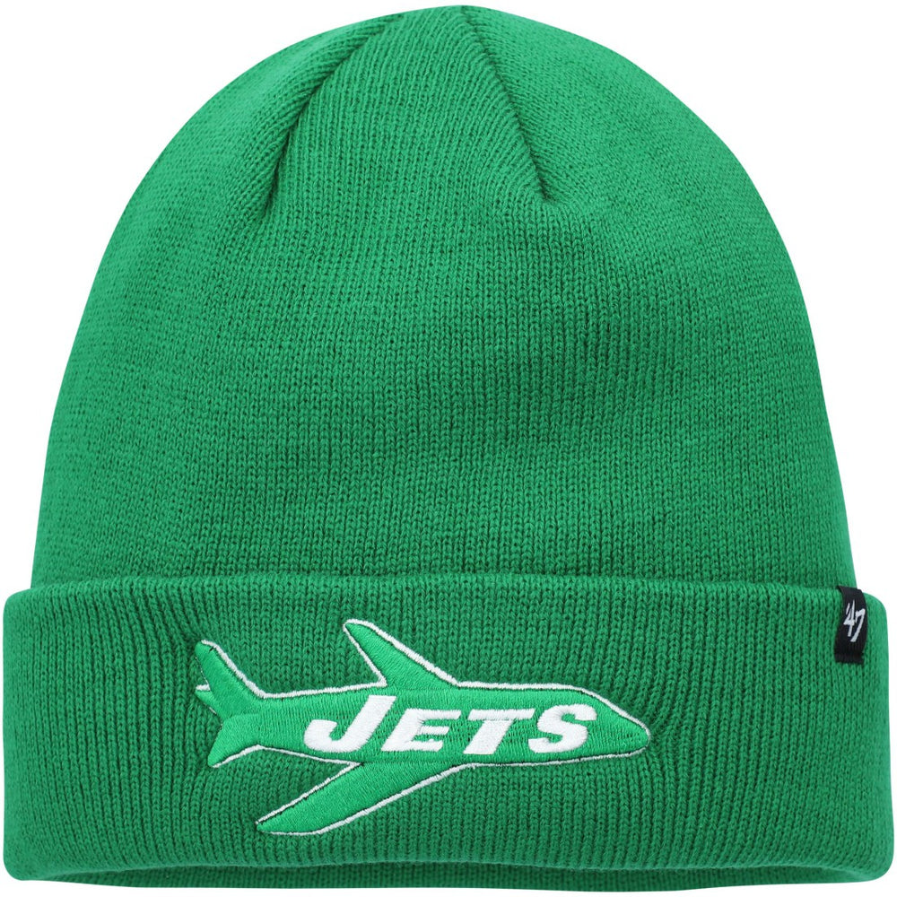 New York Jets '47 Cuffed Knit Hat Kelly Green