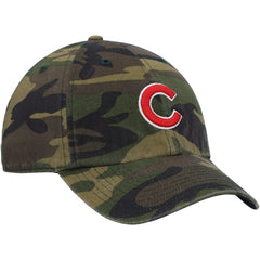 Chicago Cubs '47 Logo Clean Up Adjustable Hat - Camo Hats