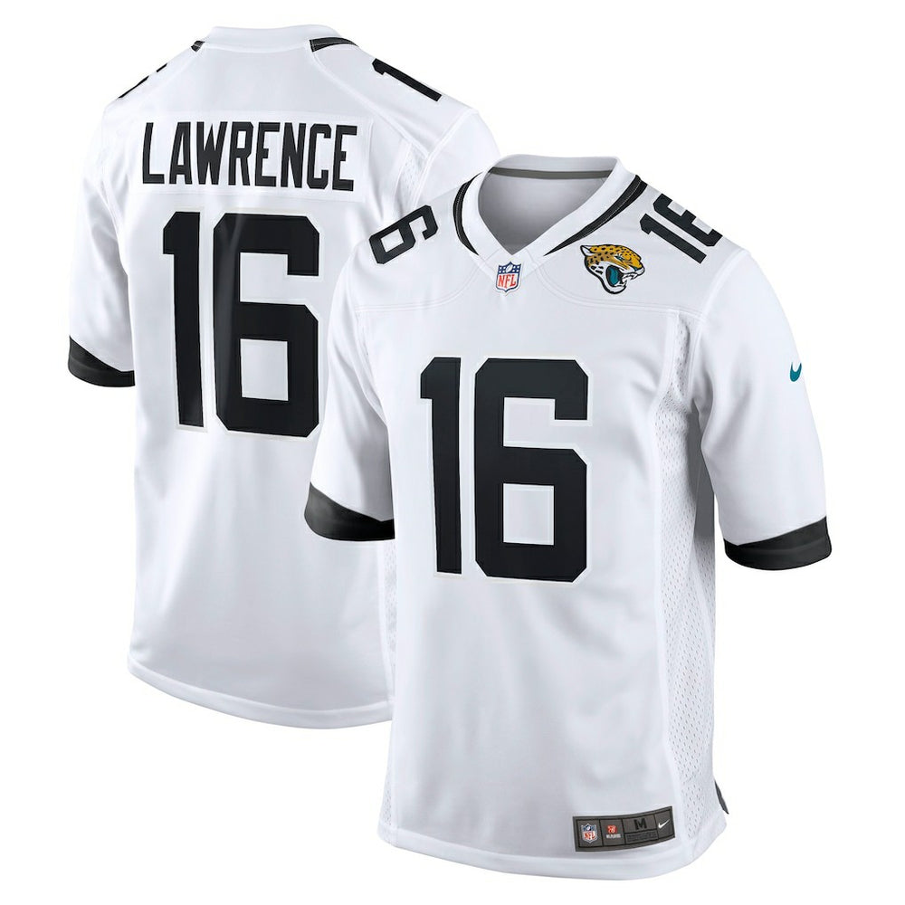 NFL Trevor Lawrence Jacksonville Jaguars White Game Jersey - White