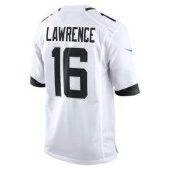 NFL Trevor Lawrence Jacksonville Jaguars White Game Jersey - White