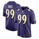 NFL Odafe Oweh Baltimore Ravens Game Jersey - Purple