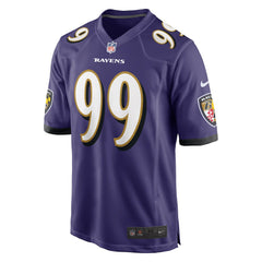 NFL Odafe Oweh Baltimore Ravens Game Jersey - Purple