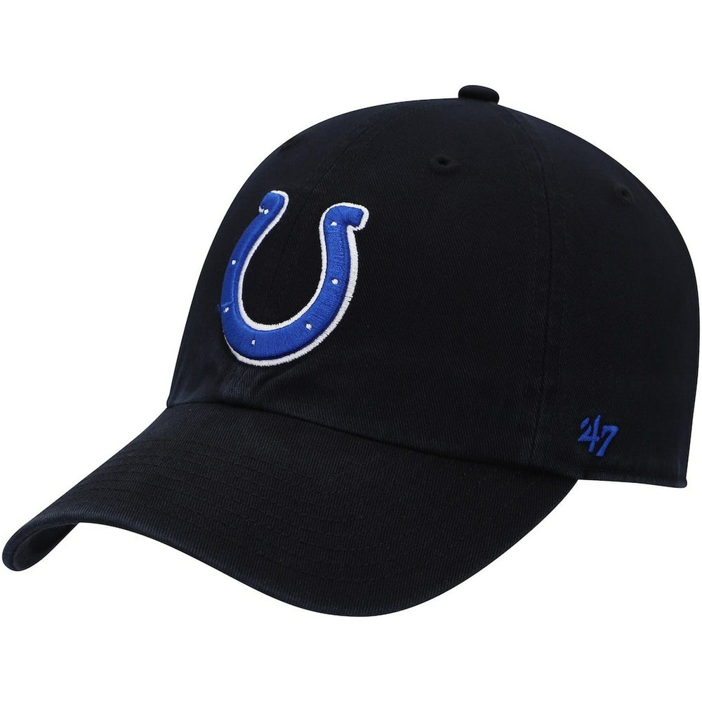 Indianapolis Colts '47 Clean Up Alternate Adjustable Hat Black