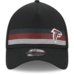 Atlanta Falcons New Era Flawless Stripe 39THIRTY Flex Hat Black