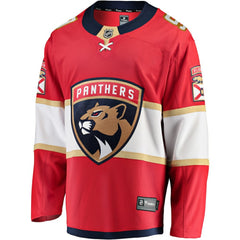 NHL Sam Bennett Florida Panthers Fanatics Home Breakaway Replica Jersey - Red