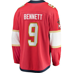NHL Sam Bennett Florida Panthers Fanatics Home Breakaway Replica Jersey - Red