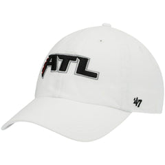 Atlanta Falcons '47 Clean Up Adjustable Hat White