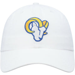Los Angeles Rams '47 Logo Clean Up Adjustable Hat White