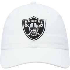 Las Vegas Raiders '47 Clean Up Adjustable Hat White