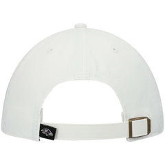 Baltimore Ravens '47 Clean Up Adjustable Hat White
