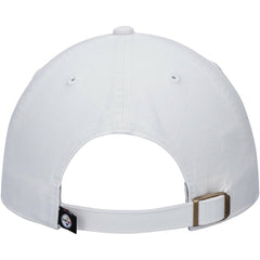 Pittsburgh Steelers '47 Clean Up Adjustable Hat White