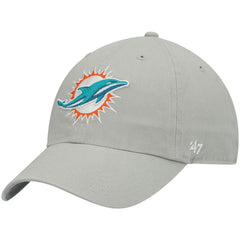 Miami Dolphins '47 Clean Up Adjustable Hat Gray