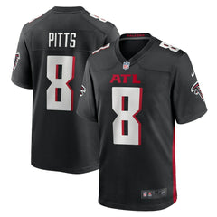 NFL Kyle Pitts Sr. Atlanta Falcons Youth Game Jersey - Black