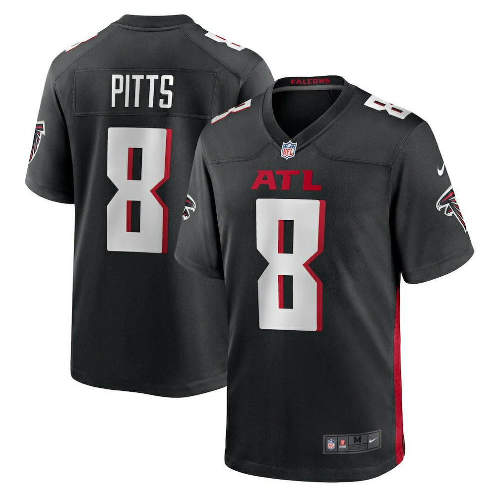 NFL Kyle Pitts Atlanta Falcons Game Jersey - Black