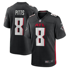 NFL Kyle Pitts Atlanta Falcons Game Jersey - Black