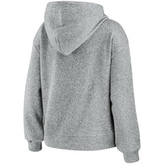 Carolina Panthers WEAR by Erin Andrews Women's Full-Zip Hoodie Heathered Gray