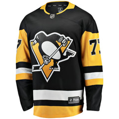 NHL Jeff Carter Pittsburgh Penguins Fanatics Home Breakaway Replica Jersey - Black
