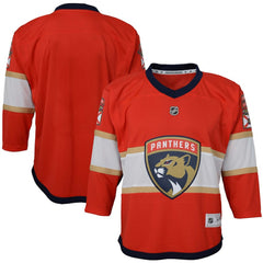 NHL Florida Panthers Youth Home Replica Blank Jersey - Red