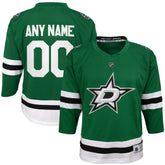 NHL,Custom Dallas Stars Youth Home Replica Custom Jersey - Green