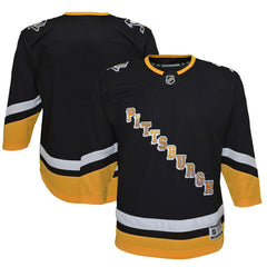 NHL Pittsburgh Penguins Youth 2021/22 Alternate Premier Jersey - Black