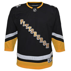 NHL Pittsburgh Penguins Youth 2021/22 Alternate Premier Jersey - Black
