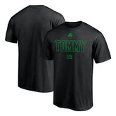 Tom Heinsohn Boston Celtics T-Shirt Black